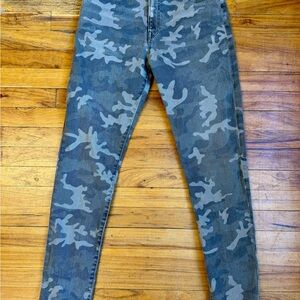 Vintage Camo Polo Ralph Lauren Men's Gray Camouflage